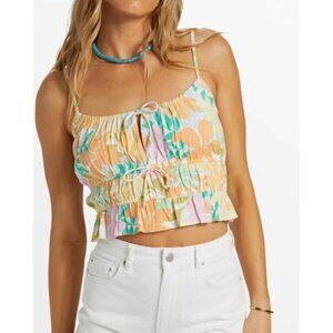 Billabong Sunkissed Cami Top in Multi size M NWT